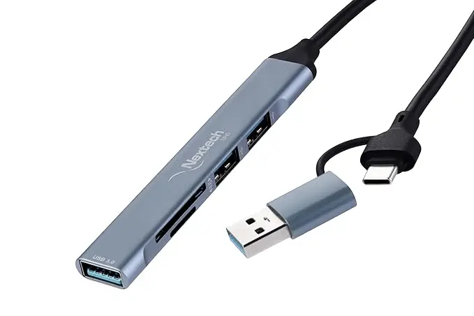 Nextech USB A to Type C to 5Port Hub NH5-3.webp