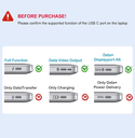 Convertor Techie Type C to HDMI/USB/Type C 3 in1 HUBTC8