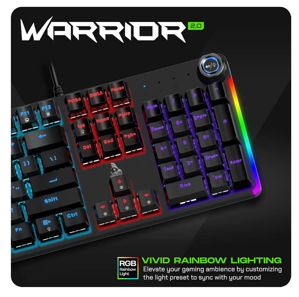 Keyboard Tag Gamerz Mechanical Warrior 2.0