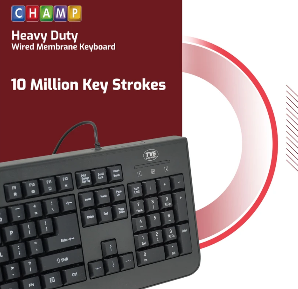 Keyboard TVS Champ HD USB