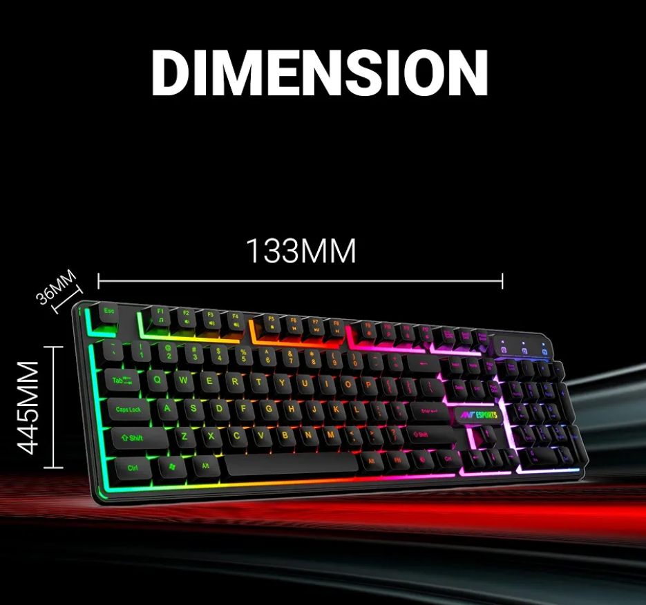 Keyboard Ant Esports KM1650 Kit