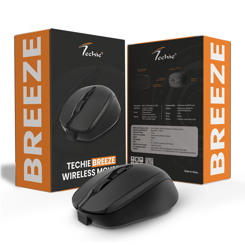Mouse Techie Breeze Wireless