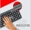 Keyboard Intex Corona Wired USB Black
