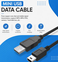 Cord USB Male to 5 Pin Mini USB 3M NC30 Nextech