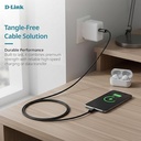 Cord Mobile Dlink Type C to Type C 1.5Mt 3A DPA-FC301