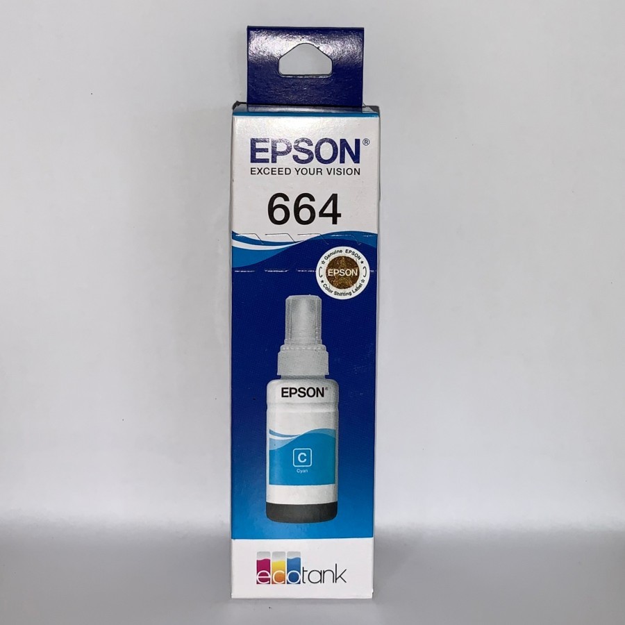Cartridge Ink Bottle Epson L200 Cyan 664