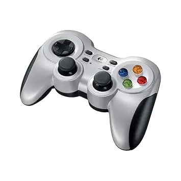 Gamepad Logitech G F710 Wireless, 2.4 GHz Wireless with USB Nano-Receiver, Controller Dual Vibration Feedback, 4 Switch D-Pad, PC/Steam/Windows/AndroidTV