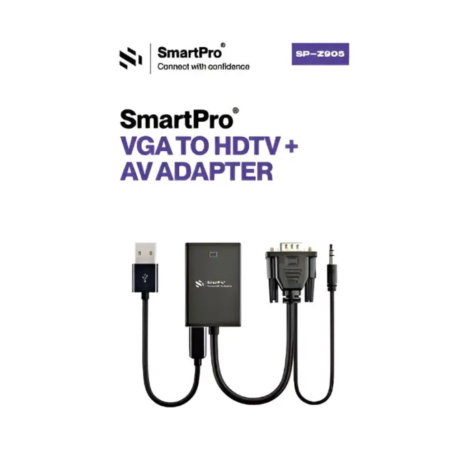 Convertor SmartPro HDMI to VGA with Audio