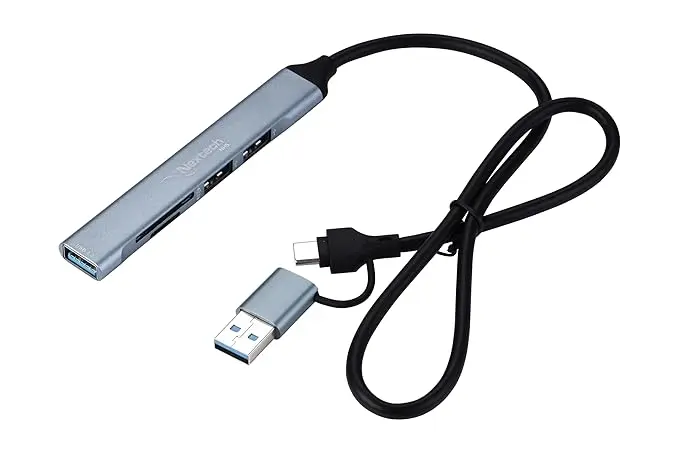 Convertor Nextech USB A to Type C to 5Port Hub NH5