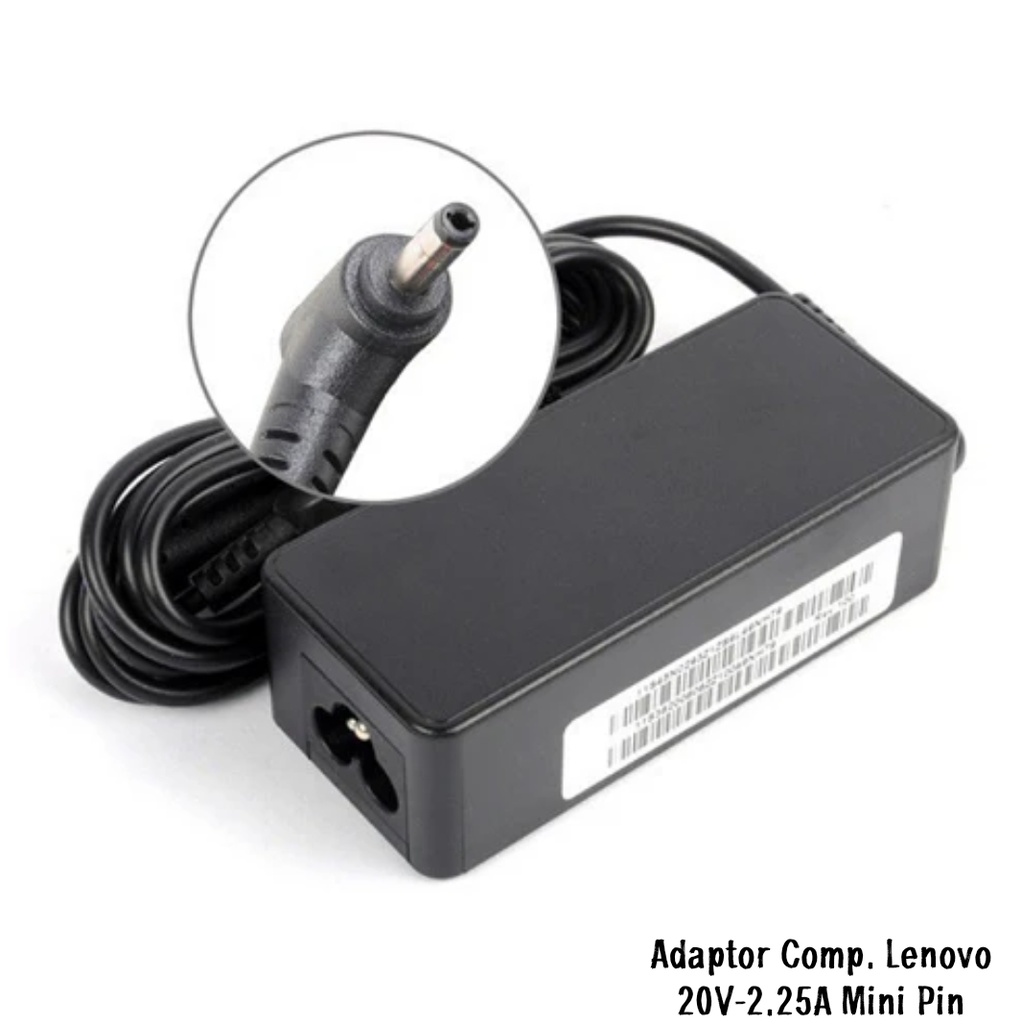 Adaptor Comp. Lenovo 20V-2.25A Mini Pin