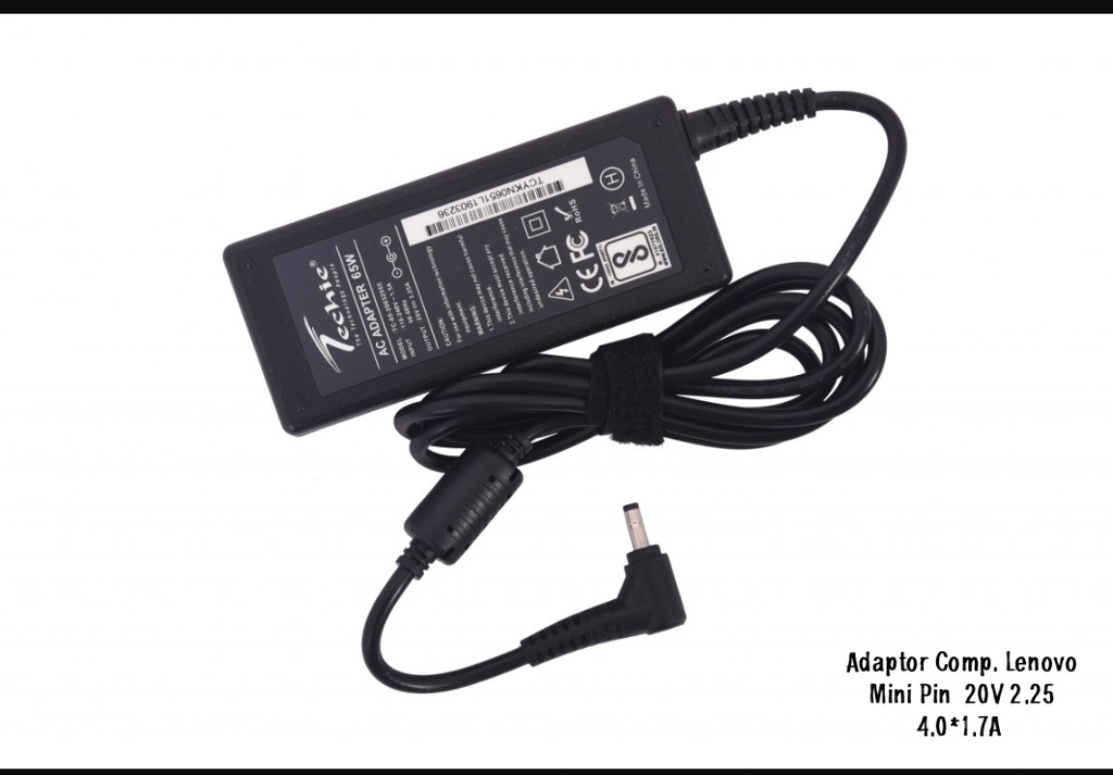 Adaptor Comp. Lenovo 20V-3.42A Mini Pin