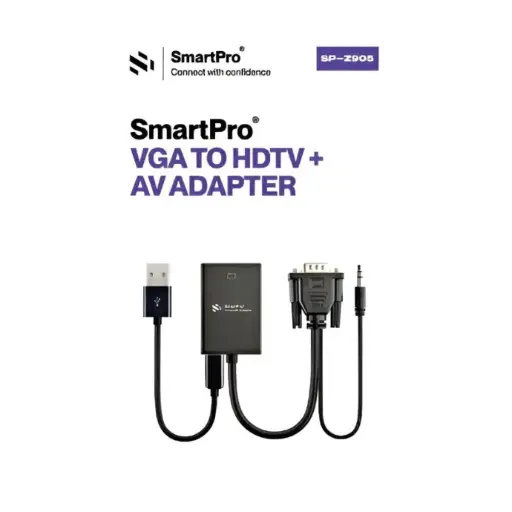 Convertor SmartPro HDMI to VGA with Audio