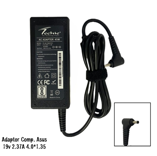 Adaptor Comp. Asus 19v 2.37A Nokia Pin