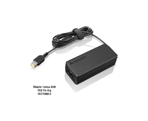Adaptor Lenovo 65W USB Pin Org